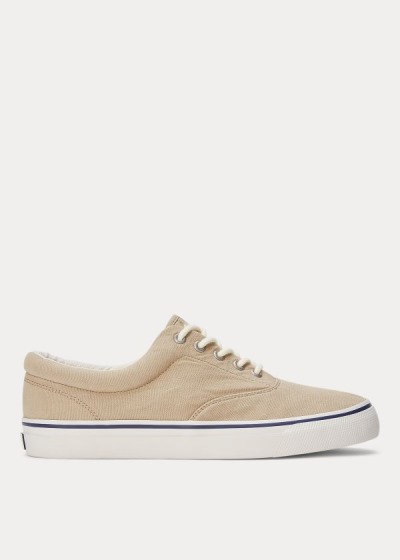 Men's Polo Ralph Lauren Harpoon Canvas Sneakers | 863971RQD